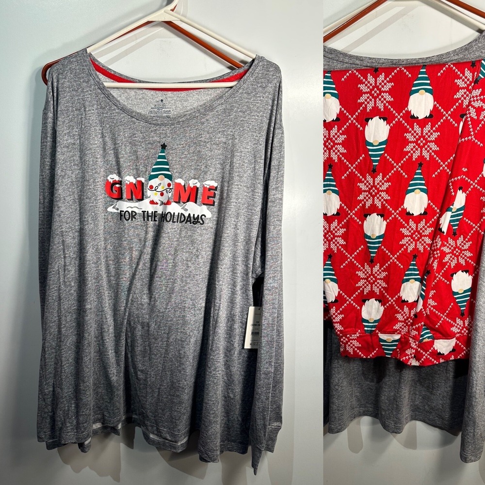 secret treasures womens pajamas sleep wear shirt & pants size 3X XXXL‎ 22W 24W